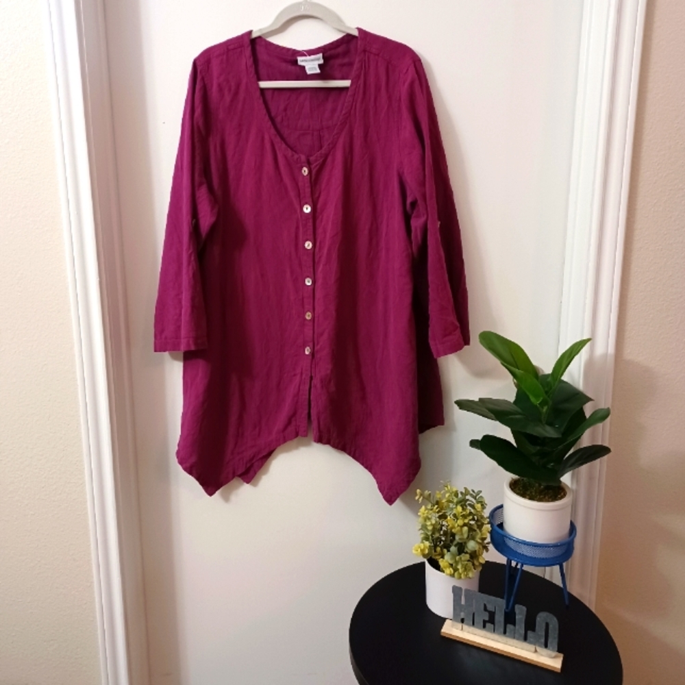 Soft Surroundings button-up shirt